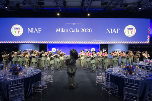 La Fanfara Bersaglieri di Lonate Pozzolo protagonista al Niaf Milan Gala