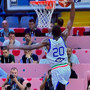 Saliou Niang, tra i protagonisti della vittoria dell'Italbasket