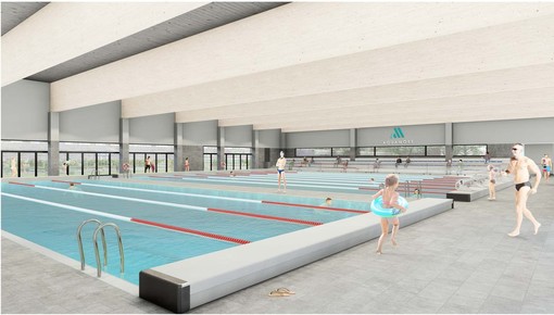 Cominciato l’abbattimento dell’edificio della piscina media