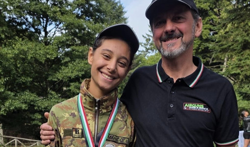 La giovane Noemi Manco e il presidente Enrico Mascetti