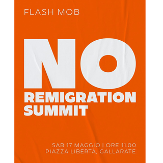 Remigration Summit a Gallarate, cresce la protesta: il Pd organizza un flash mob