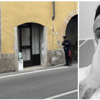 A sinistra: i carabinieri sul luogo della rissa. A destra: la vittima Enzo Ambrosino in una foto dal profilo Facebook