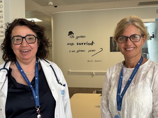 Le dottoresse Chiara Mazzetti e Florentina C. Vladescu