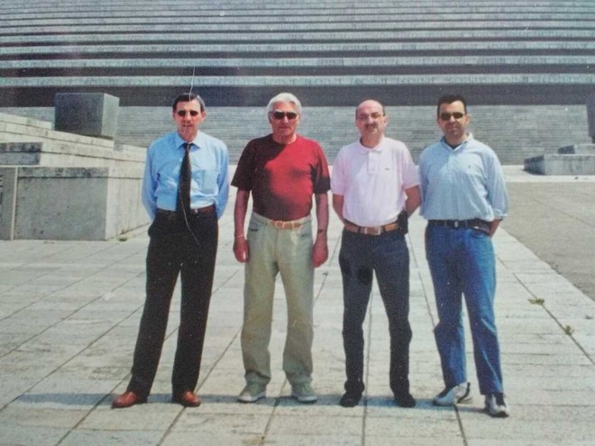 Da sinistra Gianni Fani, Luciano Pistocchini, Giovanni Toia e Antonio Saia Da sinistra Gianni Fani, Luciano Pistocchini, Giovanni Toia e Antonio Saia