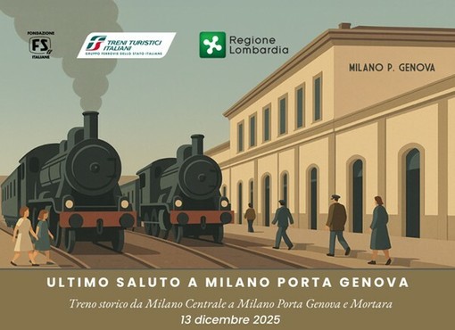 La Stazione di Porta Genova chiude per sempre: treno storico per l’addio