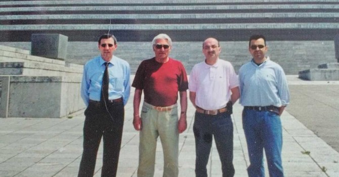 Da sinistra Gianni Fani, Luciano Pistocchini, Giovanni Toia e Antonio Saia Da sinistra Gianni Fani, Luciano Pistocchini, Giovanni Toia e Antonio Saia