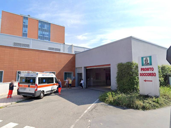 (foto d'archivio del pronto soccorso dell'ospedale di Circolo)