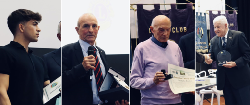 Da sinistra: Rovelli, Gazich, Paulon e Pagani