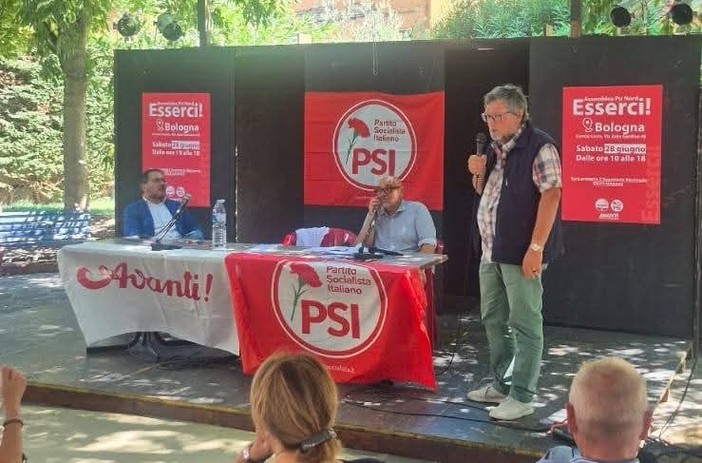 Il Psi varesino all’assemblea di Bologna: «Noi il partito più antico, diversi dal resto del centrosinistra»
