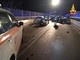 FOTO. Schianto frontale sul viadotto di Cairate: due feriti in gravi condizioni