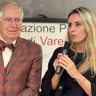 Il presidente della Lilt Pellerin e l'assessore Caruso
