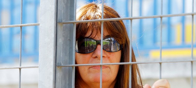 La presidente della Pro Patria, Patrizia Testa La presidente della Pro Patria, Patrizia Testa