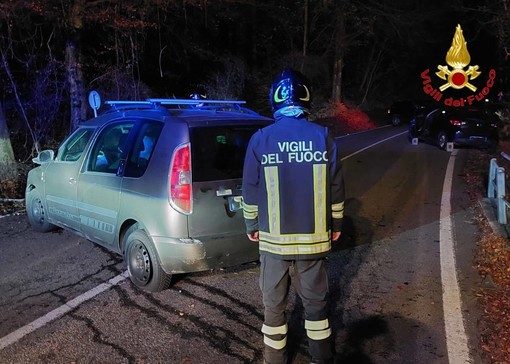 Schianto frontale sulla Provinciale 69 tra Brinzio e Rancio: due uomini feriti