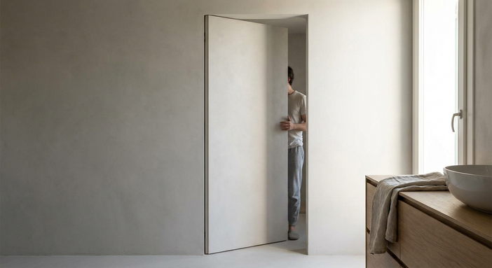 Eleganza e praticità: porte filomuro per bagno RasoParete Eleganza e praticità: porte filomuro per bagno RasoParete