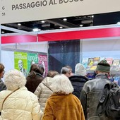 Lo stand alla fiera di Roma - foto dalla pagina Facebook