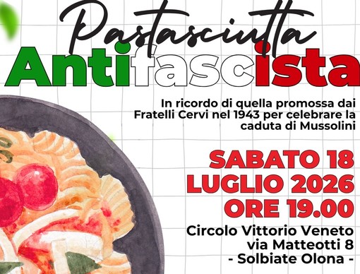 La pastasciutta antifascista è servita in Valle Olona La pastasciutta antifascista è servita in Valle Olona