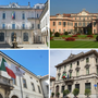 In alto a sinistra Villa Recalcati, sede della Provincia. Poi, in senso orario, i comuni di Varese, Busto Arsizio e Gallarate In alto a sinistra Villa Recalcati, sede della Provincia. Poi, in senso orario, i comuni di Varese, Busto Arsizio e Gallarate