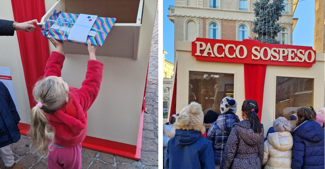 “Pacco sospeso”, a Busto i più piccoli pensano agli altri bambini “Pacco sospeso”, a Busto i più piccoli pensano agli altri bambini