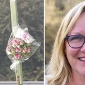 I fiori sul luogo della scomparsa e Pierina Buffon (dal servizio Rai) I fiori sul luogo della scomparsa e Pierina Buffon (dal servizio Rai)