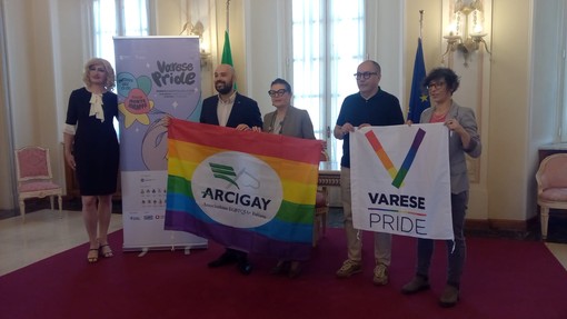 Presentato stamattina in Comune il Varese Pride Month 2025