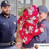 Poliziotti scortano papà che porta figlia in ospedale: salva Poliziotti scortano papà che porta figlia in ospedale: salva