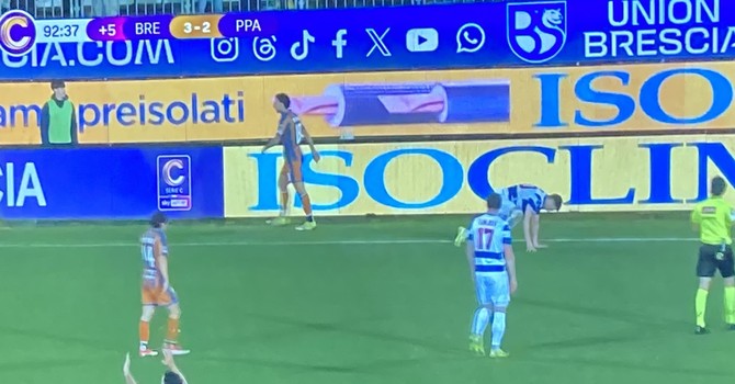 Pro Patria da applausi sotto gli occhi di Guardiola, ma il Brescia la spunta 3-2