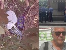Gli attivisti sugli alberi, le forze dell'ordine e Mario Macaluso che racconta la storia del boschetto