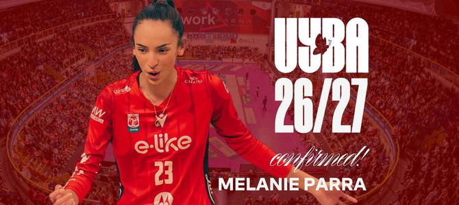Parra resta in biancorosso, la Uyba blinda il suo talento: «Voglio dare tutto per questi colori» Parra resta in biancorosso, la Uyba blinda il suo talento: «Voglio dare tutto per questi colori»