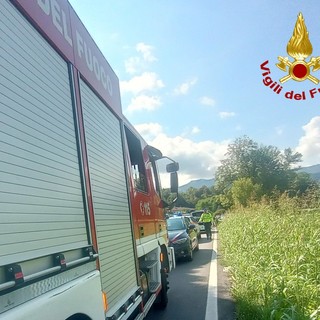 Le immagini dell'incidente di Rancio Valcuvia