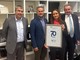 Da sinistra: Sergio Scaltritti, Paolo Praderio, Cinzia Ghisellini e Mauro Ghisellini