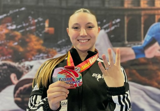 Roberta Dominici, quarta medaglia d'oro