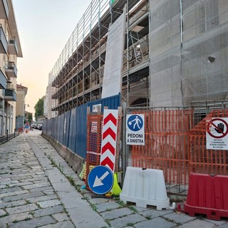 Conventino sicuro, riapre via Matteotti