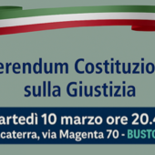Il Pd di Busto Arsizio organizza dibattito pubblico sul referendum sulla giustizia