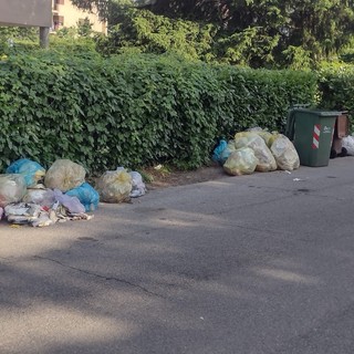 Via Lamarmora e la guerra dei rifiuti: «Qui ci vogliono le telecamere»