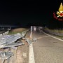 Furgone ribaltato e ciclista investita. Notte di incidenti sulle strade del Varesotto