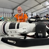 Roberto Bof in azione alle Paralimpiadi