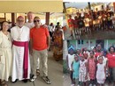 Suor Marcella parte per il Madagascar. A lato i ragazzi di Haiti