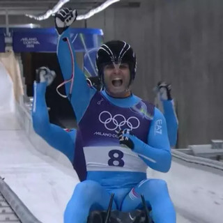 Emanuel Rieder e Simon Kainzwaldner (foto adnkronos)