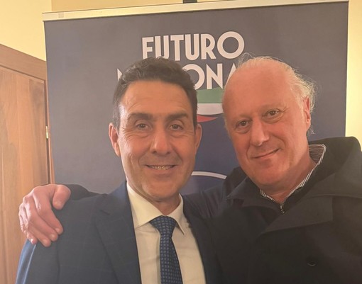 Stefano Sartori col generale Roberto Vannacci