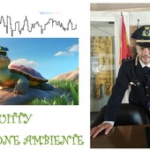 Squitty e il comandante Paolo Finamore