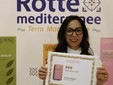 Lucia Sapia ha ricevuto il premio alla stazione Marittima di Napoli Lucia Sapia ha ricevuto il premio alla stazione Marittima di Napoli