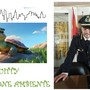Squitty e il comandante Paolo Finamore