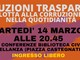 “Istituzioni trasparenti: lotta alla corruzione nella quotidianità”: un incontro per riflettere sulle mafie