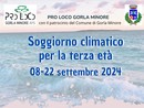A Gorla Minore c’è ancora tempo per iscriversi al Soggiorno climatico per la terza età