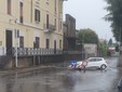 Allagato anche il sottopasso ferroviario di via XX Settembre
