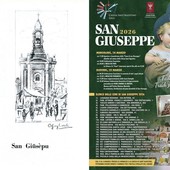 La poesia pubblicata dalla Famiglia Bustocca e la locandina a Gela