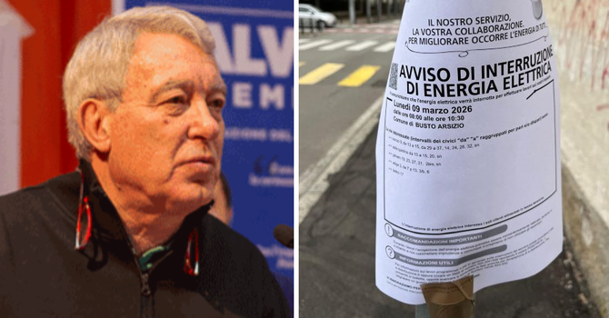 Corrente tornata con mezz’ora di ritardo. La protesta di Speroni