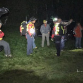 I soccorritori in azione (foto VcoNews.it)