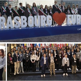 Anche i sindaci dei ragazzi del Bustese a Strasburgo scoprono l'Europa