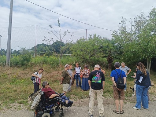 Attivisti del Comitato Salviamo gli alberi